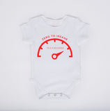 White Insane Mode Onesie