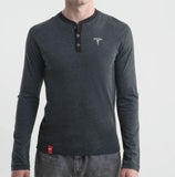 Men's Long Sleeve Henley