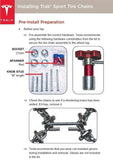Model S Snow Chain - Trak Sport