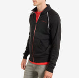 Unisex Black Track Jacket